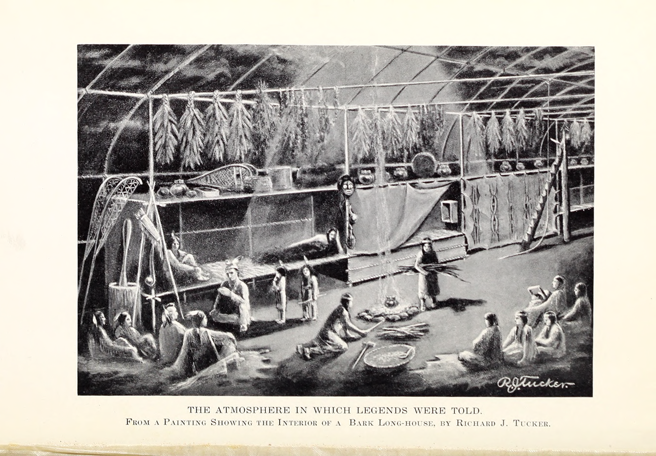 Longhouse interior